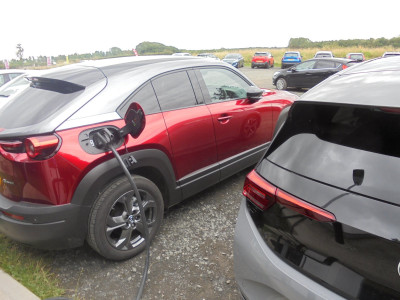 MAZDA MX-30 GT SPORT TECH EV 2021 and a VW Id3