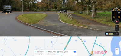 AA Box at Mere Cheshire just off the A50