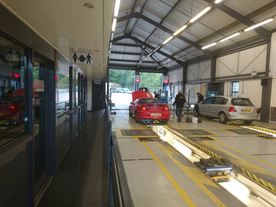 Redbourn MOT test centre. Own work