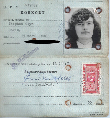 Körkort.