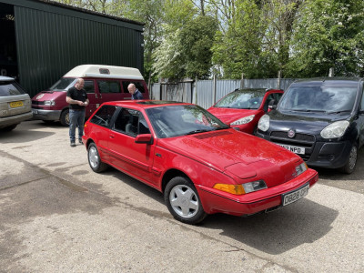 back on original reg, painted, restored, etc.