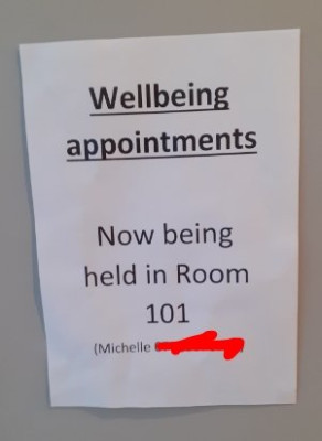 Room 101 - Mrs bobins' own work