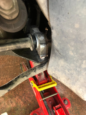 new rear bushing that aligns  well