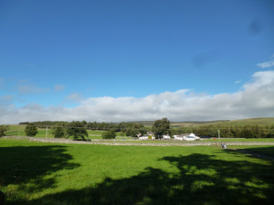 the blue, the green and the white were quite vivid that day