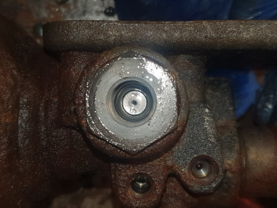 Little peek in and the damper valve is identical to the replacement regulator
