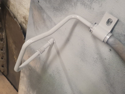 Usual treatment - layers of zinc primer