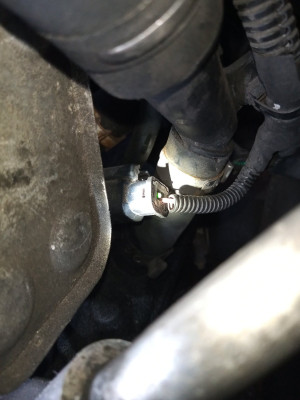 Oil sensor plug only a single wire