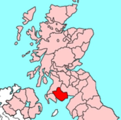 Location in Scotland