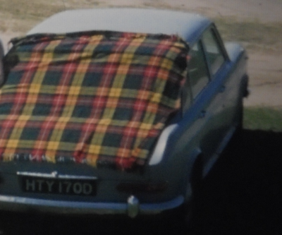 ...not forgetting the tartan travel rug