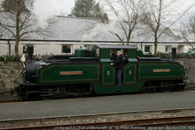 'Earl of Merioneth' at Blaenau Ffestiniog