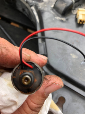 the end that pumps into the diesel tank