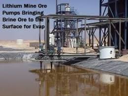 Lithium mine, courtesy of Google images