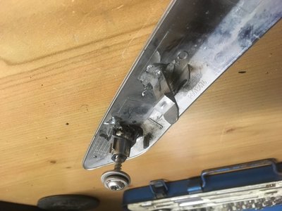 Close up of clips