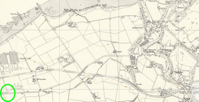 Butlins AA box, Ayr - OS maps