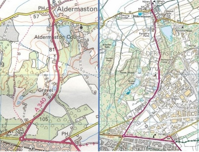 Missing Aldermaston - Maidenheadheritage / OS maps