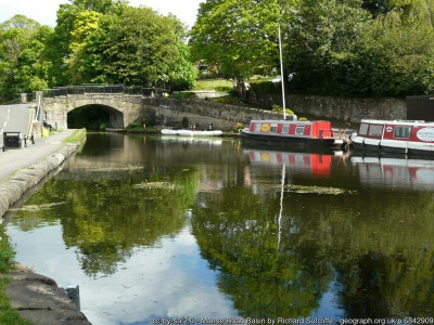 Second up the canal basin