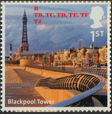 Lancashire Vehicle Registration Area Codes<br />and Blackpool Tower