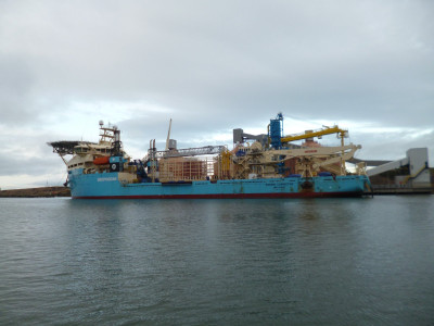 River Blyth, small river proper port as it enters the sea.