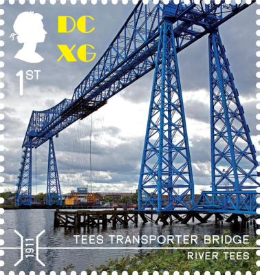 Middlesbrough pre-74 Vehicle Reg Area Codes<br />and The Transporter Bridge