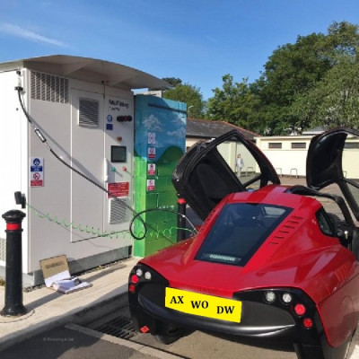 Vehicle Registration Area Codes and<br />RASA at the Abergavenny Hydrogen Pump