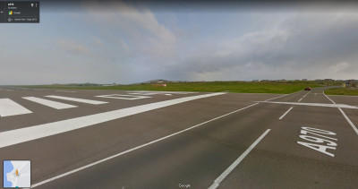 Scatsta runway - Google Maps
