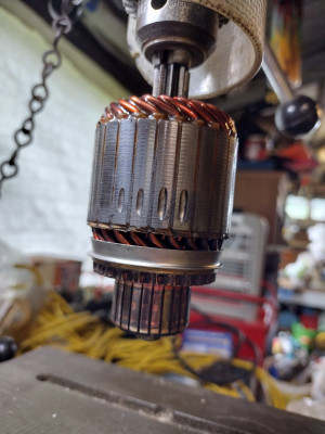 Commutator, before