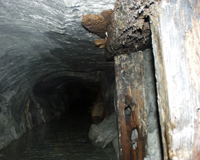 1880 Channel Tunnel attempt - own work
