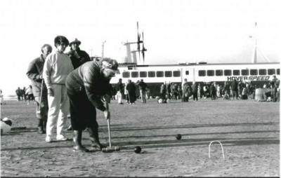 Croquet on Goodwin Sands