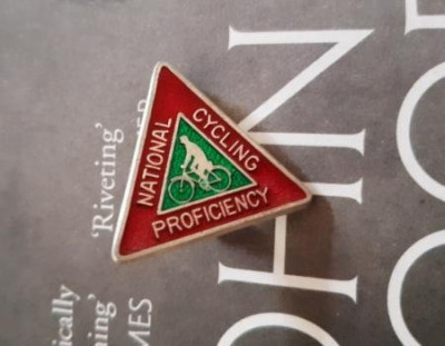 Cycling proficiency badge - own work
