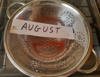 August colander - own work