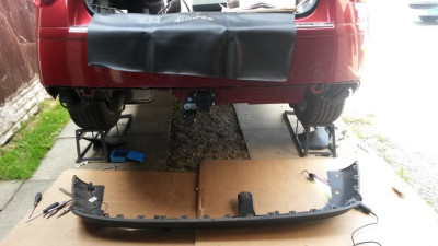 Rear bumper