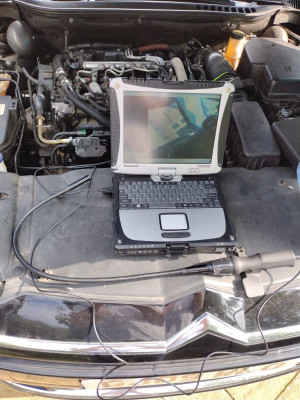 Cheap borescope and the old Toughbook