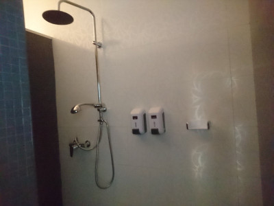 Separate shower