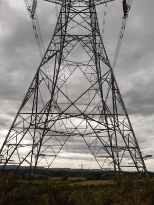 A pylon, today - own work