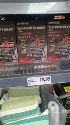I even got to go in the middle of Lidl and buy a socket set