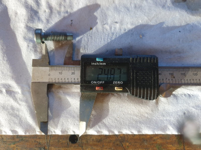 Overall length - about 25mm