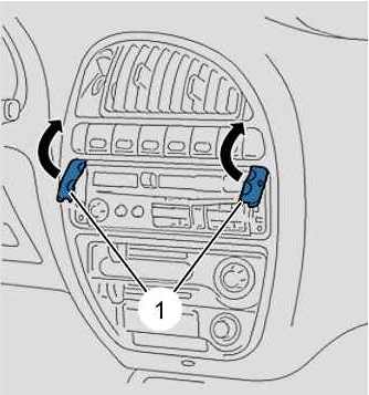 saxo radio removal