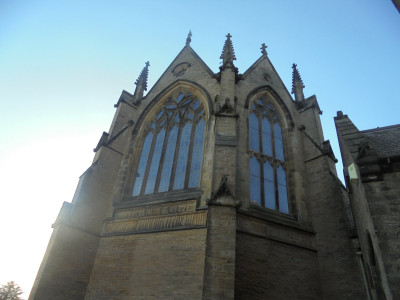 St Cuthberts Chapel Ushaw College outside