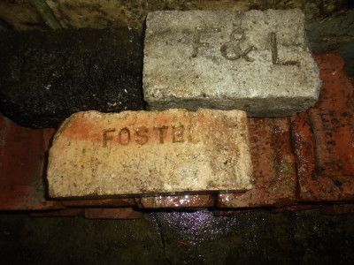 Another couple of F&amp;L today, but this time from the source Cornsay Colliery Durham.<br />The Darker one on the left is a "fished out of the  Stream" example with the resultant years of river patina.