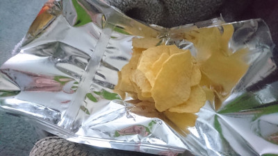 50% Less Crisps!!!