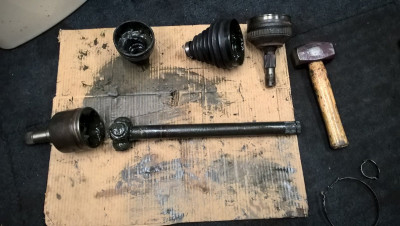 Own Work - outer knocked off and inner boot removed.