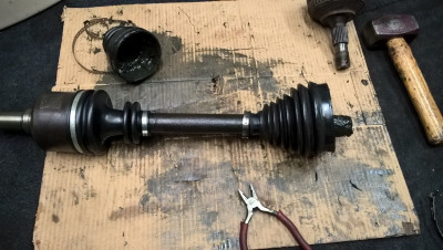 Own Work - New inner boot fitted.