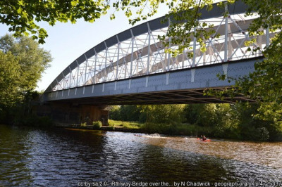 It's a bow-string girder bridge but where is it?<br />The first day thread may help