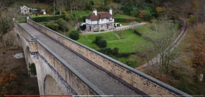 A 1ft 11.5 Inch Guage Railway once used the viaduct