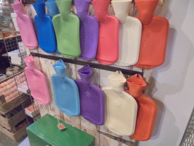 Personal heaters in a variety of colours.