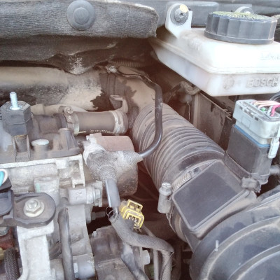 Some weird tapped pipe junction