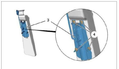 Rear lateral side airbags (detail) - PSA / Stellantis