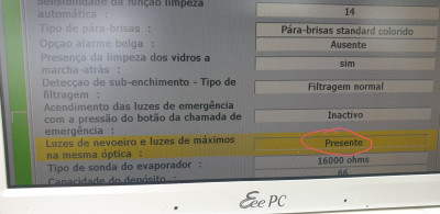 It says fog lights present in the same optical as high beam , but that's not the case...