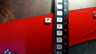 New LEDs on tape strip