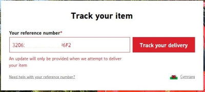 Number obscured for security